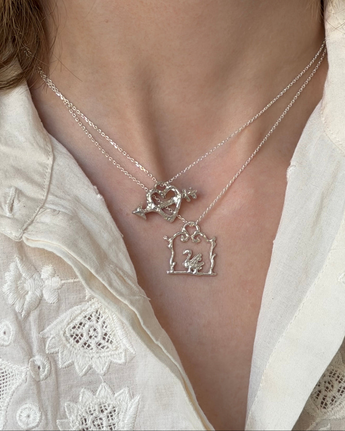 Small heart necklace