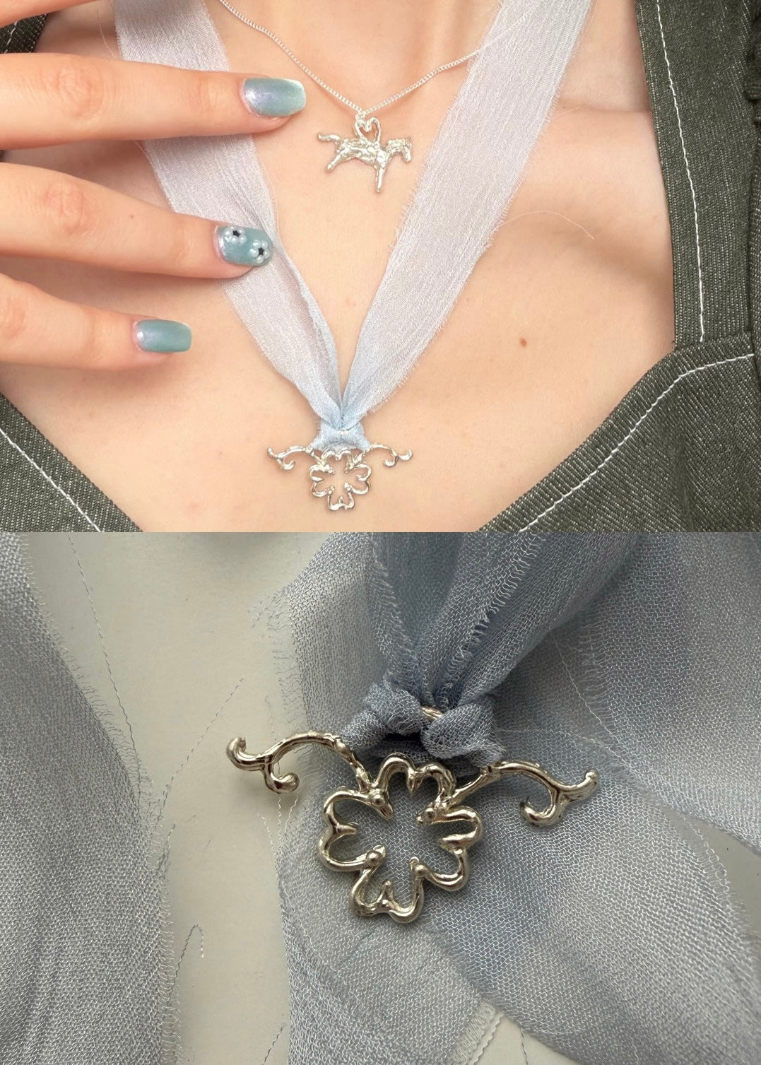 Floral necklace