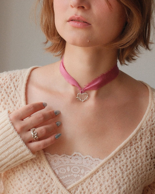 Heart necklace #5