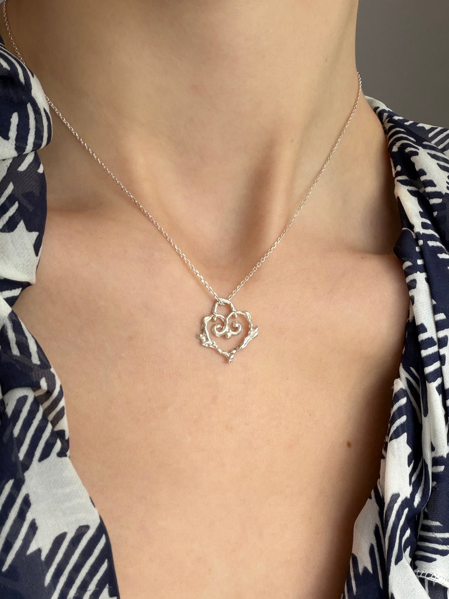 Small heart necklace #2