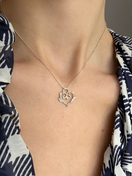 Small heart necklace #2