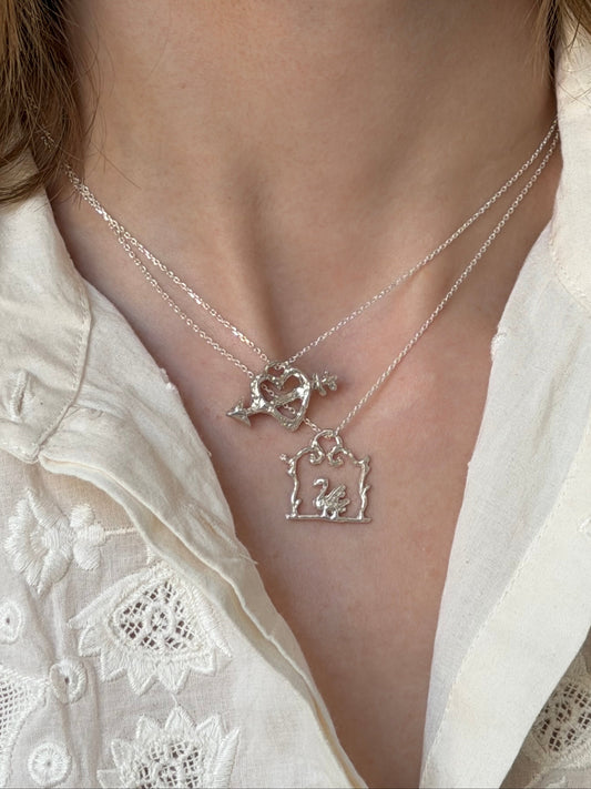 Small heart necklace